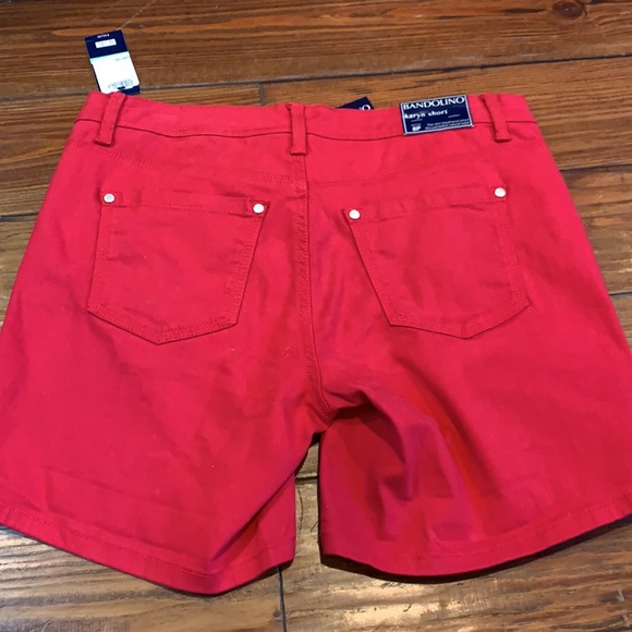 New Bandolino red boyfriend shorts 8P - Picture 5 of 5